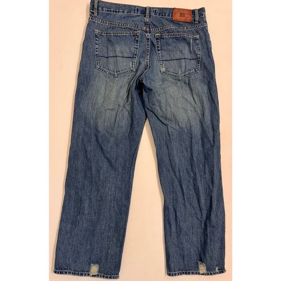Y2K Vtg Paco Jeans Men's Straight Leg Distressed Denim Size 34x30 - Picture 3 of 4